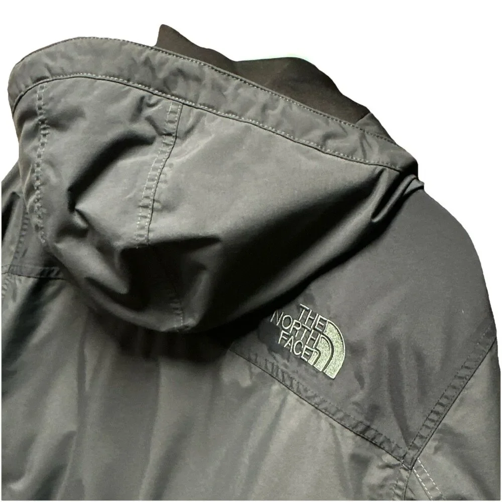 The North Face 550 Down Jacket Men’s M Black Hooded Goose Down Winter Parka